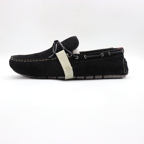 NWB Cole Haan Zerogrand Men\'s Size 11.5 M Loafers Black Suede Driving Slip On main image 6
